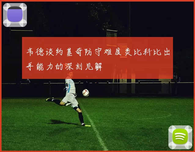 韦德谈约基奇防守难度类比科比出手能力的深刻见解